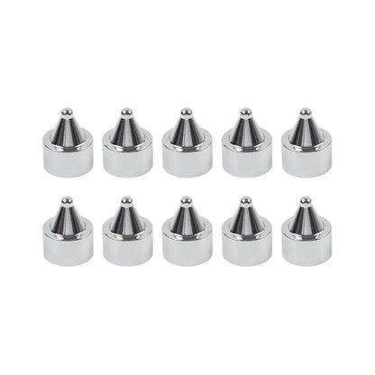 10 x Head Bolt Cover Spike Caps for Harley Road King, Dyna
