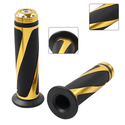 7/8" Yellow Rubber Gel Hand Grips for Yamaha MX ATV Dirt Bike