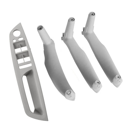 4 x ABS Inner Door Pull Handle Trim Covers for BMW X5 E70 X6 E71 E72 (2007-2013)