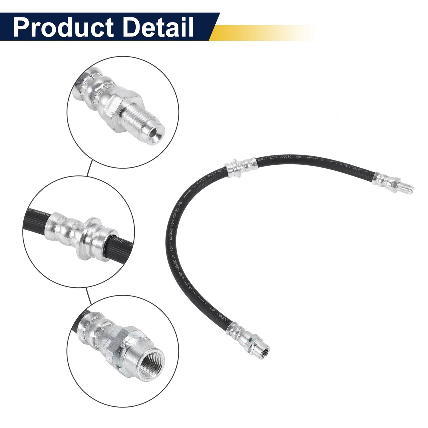 Rear Brake Hose for BMW X5 (2007–2019) No. 34306887450