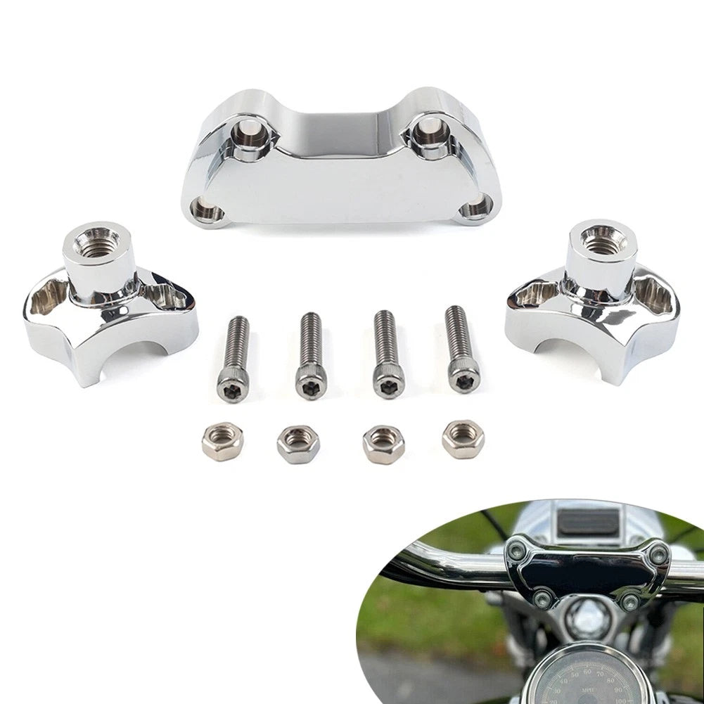 Chrome LED Fork Turn Signal Light Indicator for Harley Touring