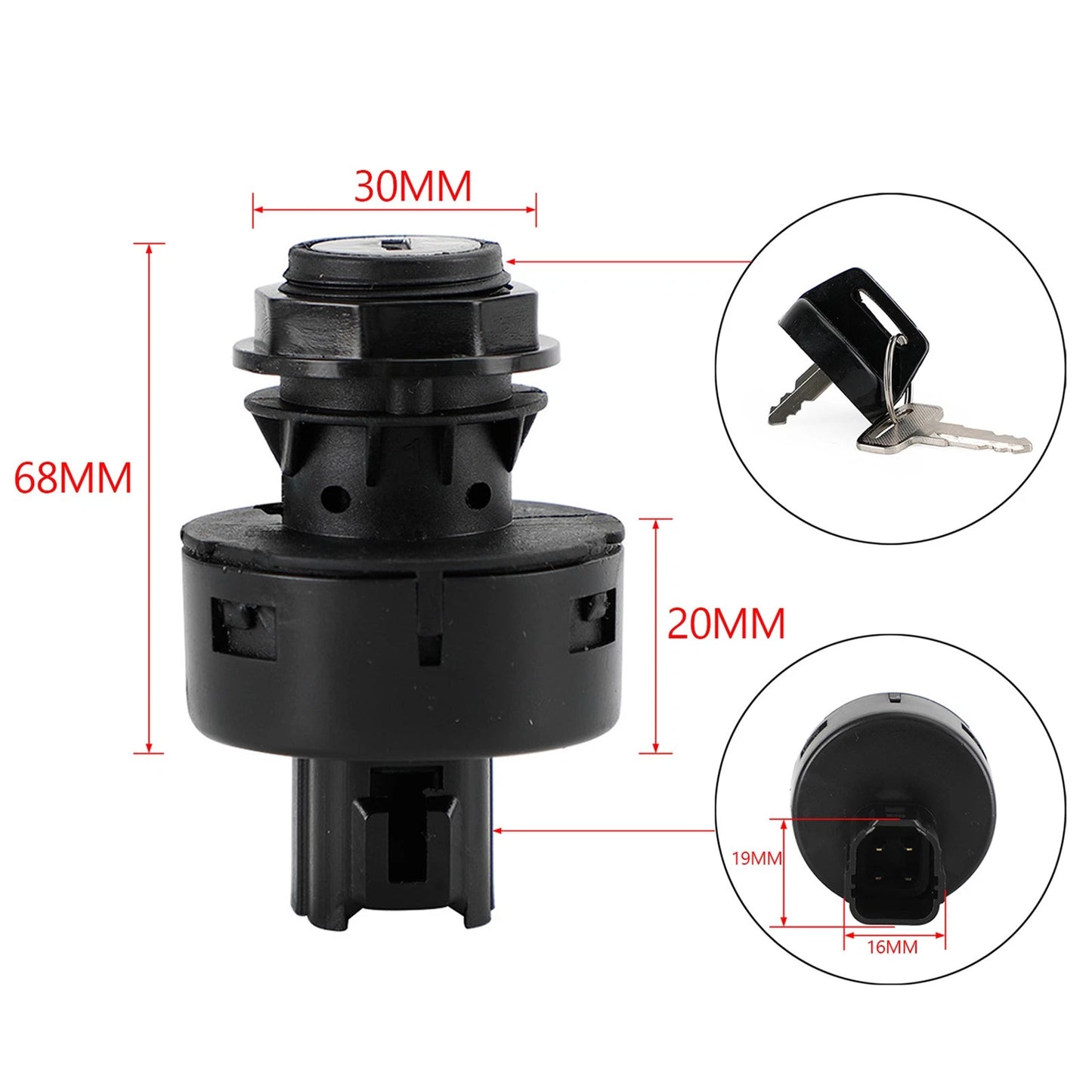 Fuel Tank Cap RD411-51122 for Kubota SVL75-2 U35-S2 (2015–2023)