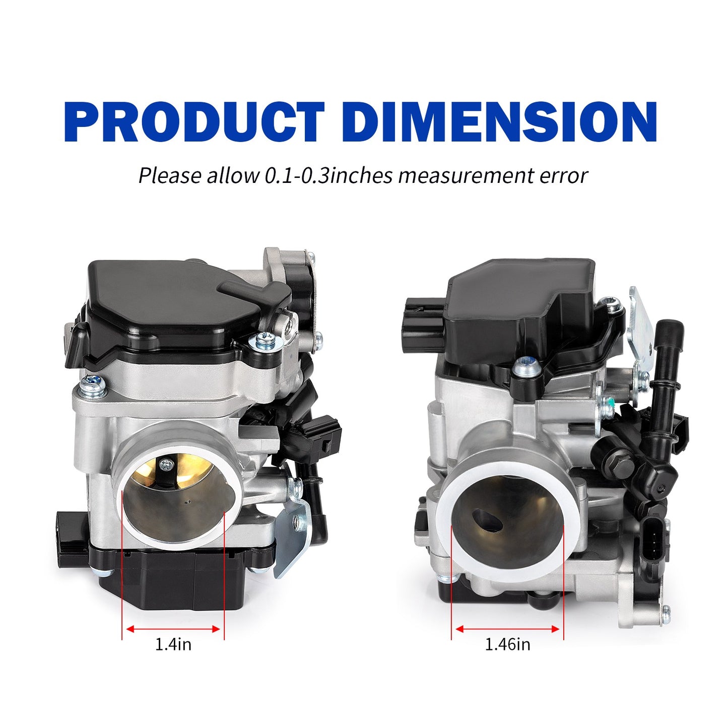 Throttle Body for Honda Rancher 420 4X4 TRX420FM2 (2014–2016, 2018)