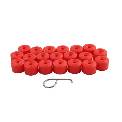17mm Wheel Lug Nut Bolt Cover Caps for Volkswagen Golf, Passat, Beetle