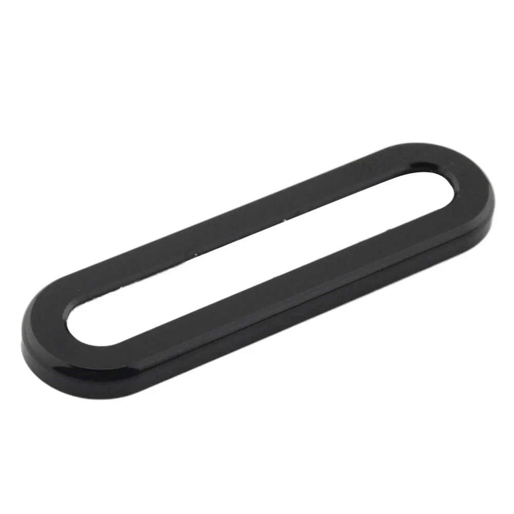 Black Instrument Indicator Lamp Bezel Cover for Harley Road Street Glide (96-13)