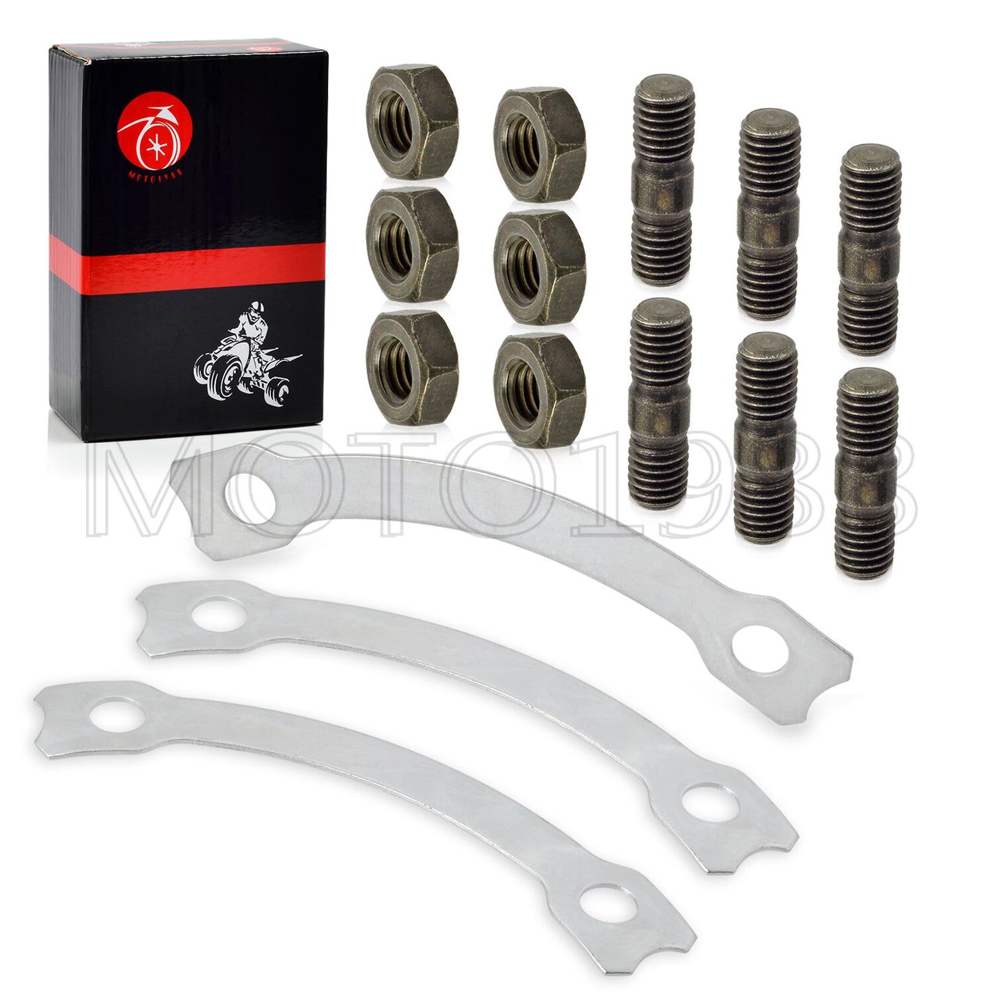 Sprocket Hub Locking Stud Nut Washer Kit for Yamaha Blaster Banshee Warrior (200–2006)