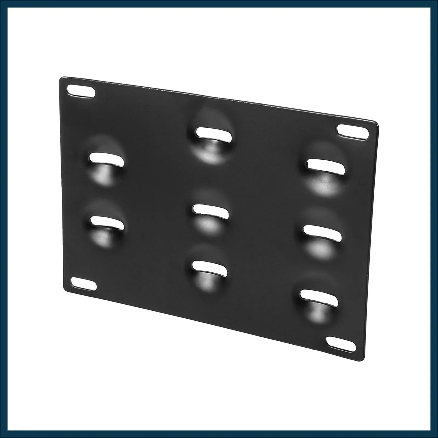 Bumper Tow Hook License Plate Mount Bracket for Mercedes