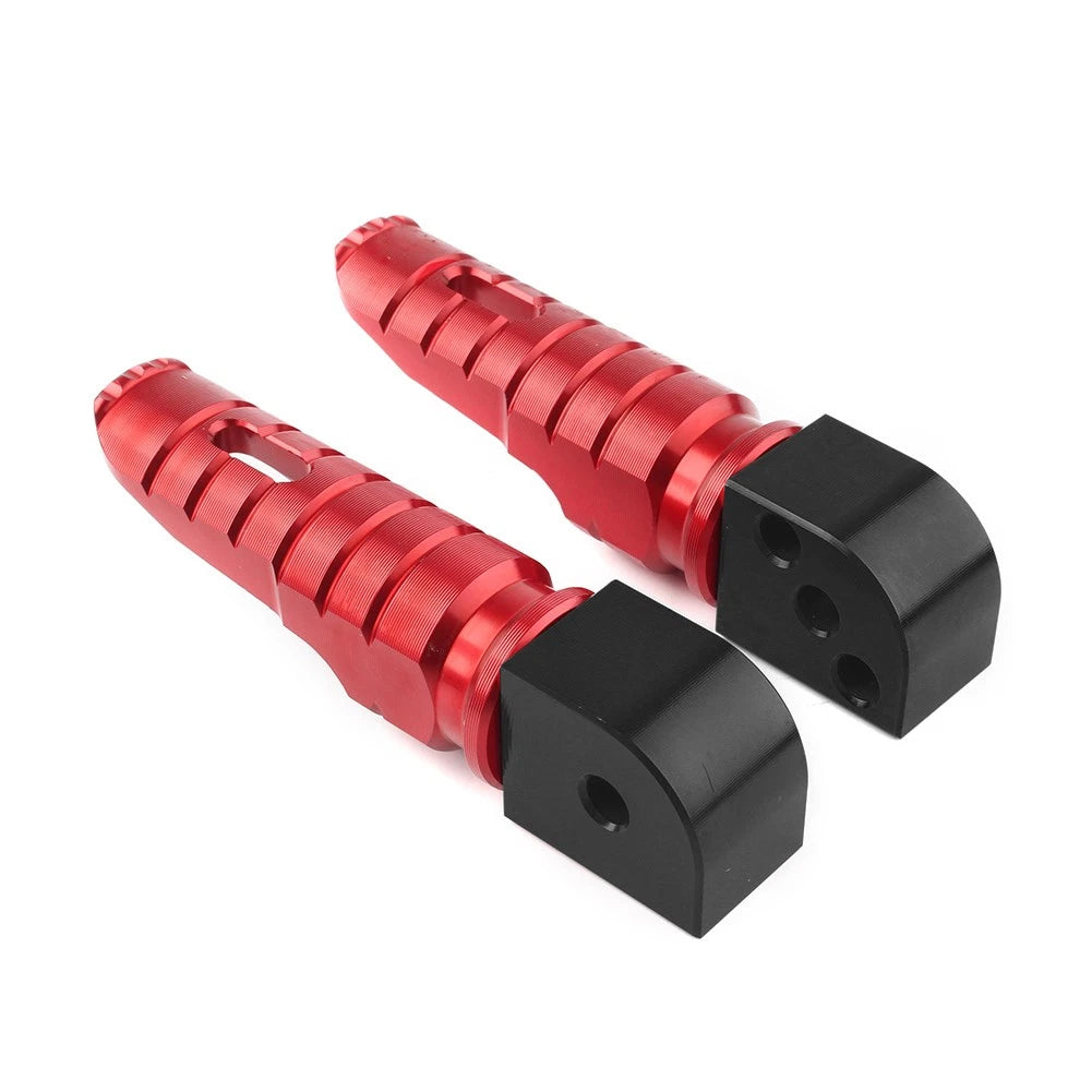 Rear Footpegs for Kawasaki Z800 Z1000 Ninja 650 ER-6N ER-6F Versys 1000 (2013–2020) RED