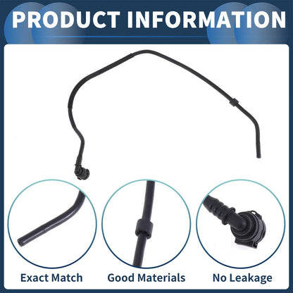 Radiator Hose for Mini Cooper Countryman (2017–2024) No. 17127646898 Plastic Black