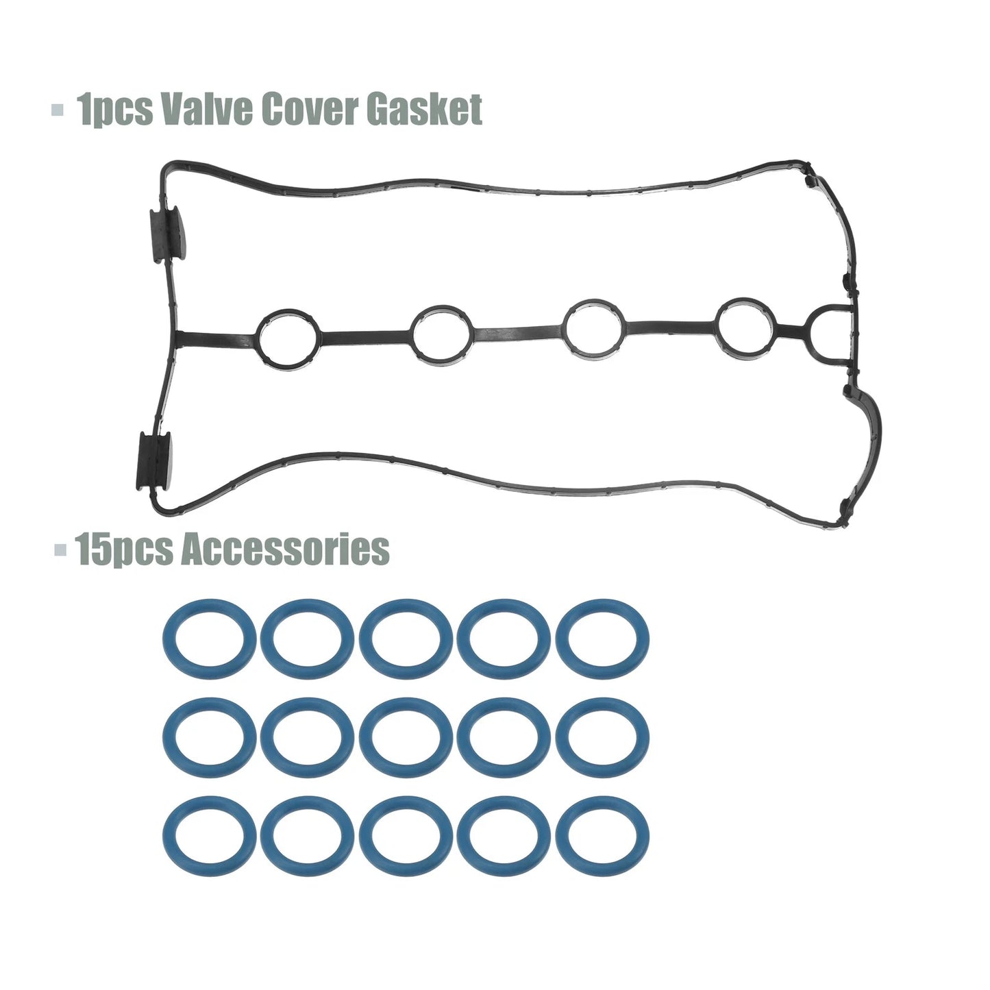 Set of 1 Valve Cover Gasket for Chevrolet Aveo (2004–2008) No.96353002