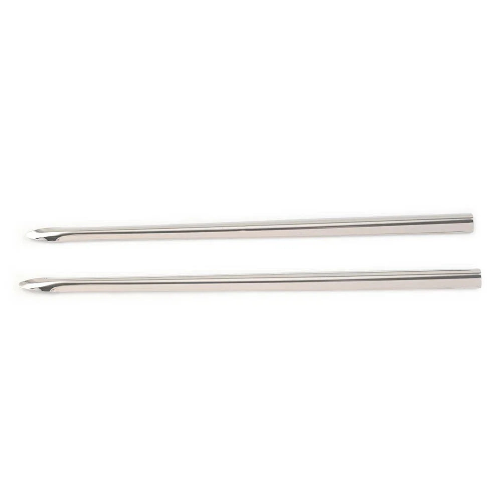 Silver Front Fender Spear Trim for Harley Touring Road King Softail Classic