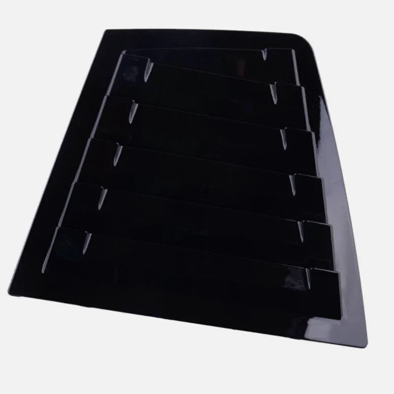 2 x Glossy Black Vent Window Scoop Louver Trim for Chevrolet Cruze (2010–2015)