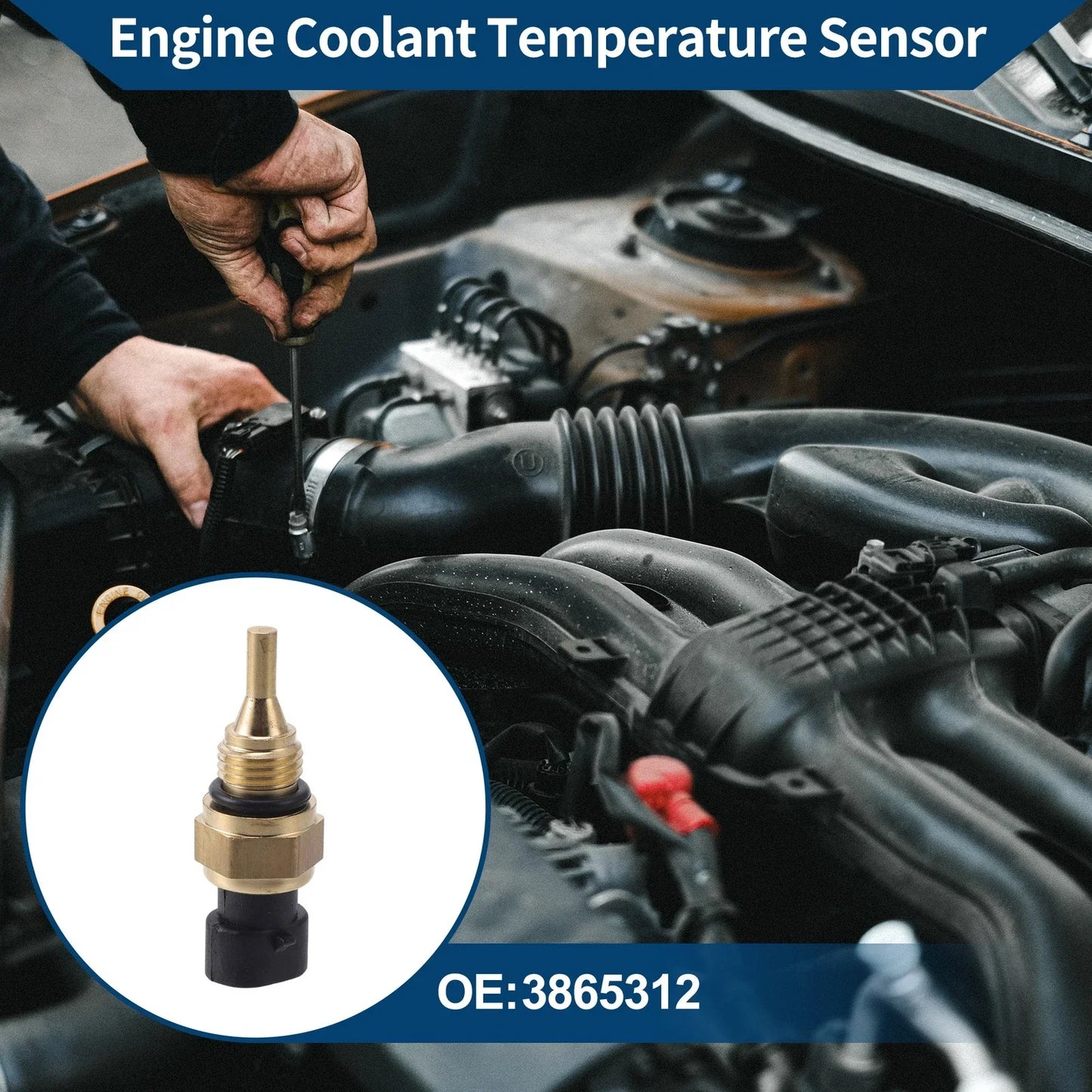 Water Temperature Sensor for Engine