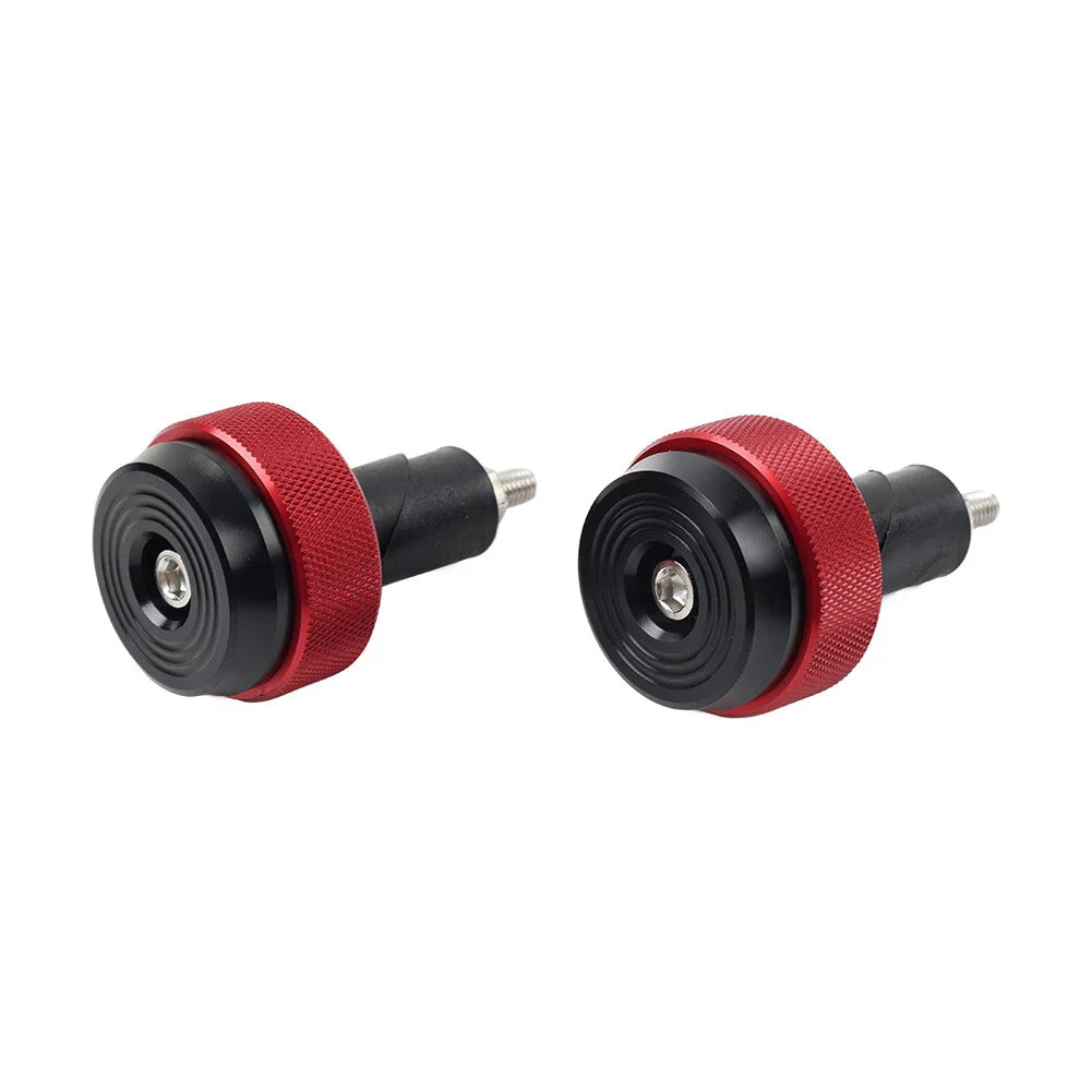 7/8" Red Throttle Handlebar End Plug Set for Motor Cruise Control