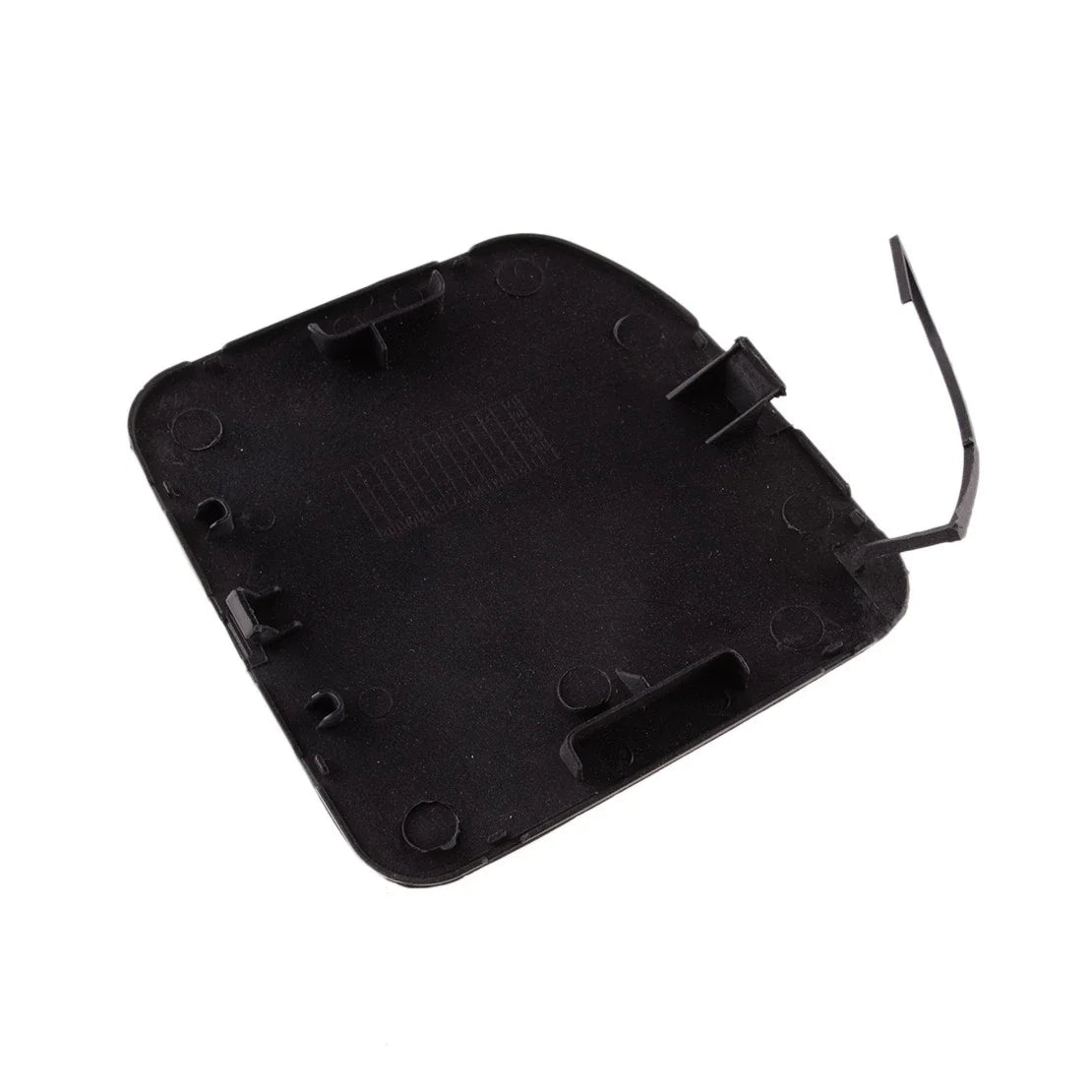 Black Front Bumper Towing Eye Hook Cap for Nissan Versa (2015-2019)