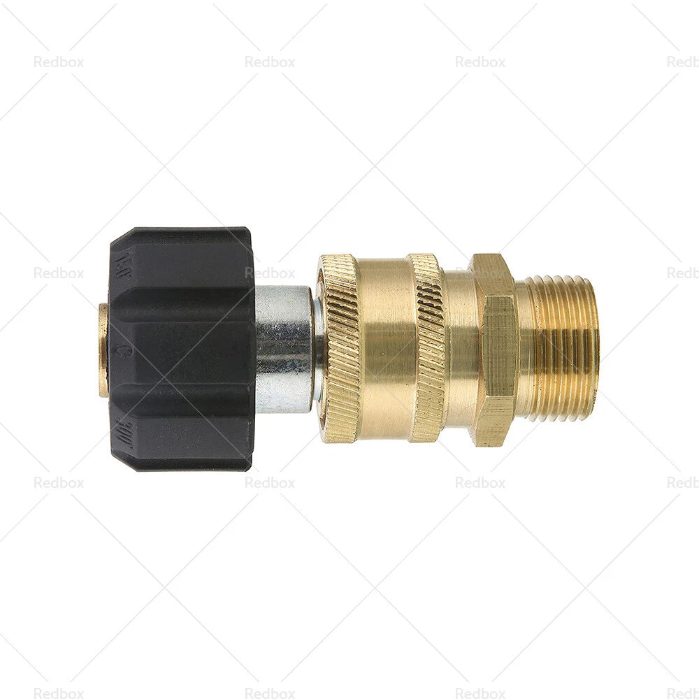 1 Pair M22-14 Adapter 1/4" Quick Connect Coupler for Pressure Washer