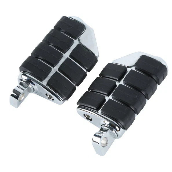 Anti Vibration Lion Paw Foot Rest Pegs for Harley Softail Dyna Touring Chrome