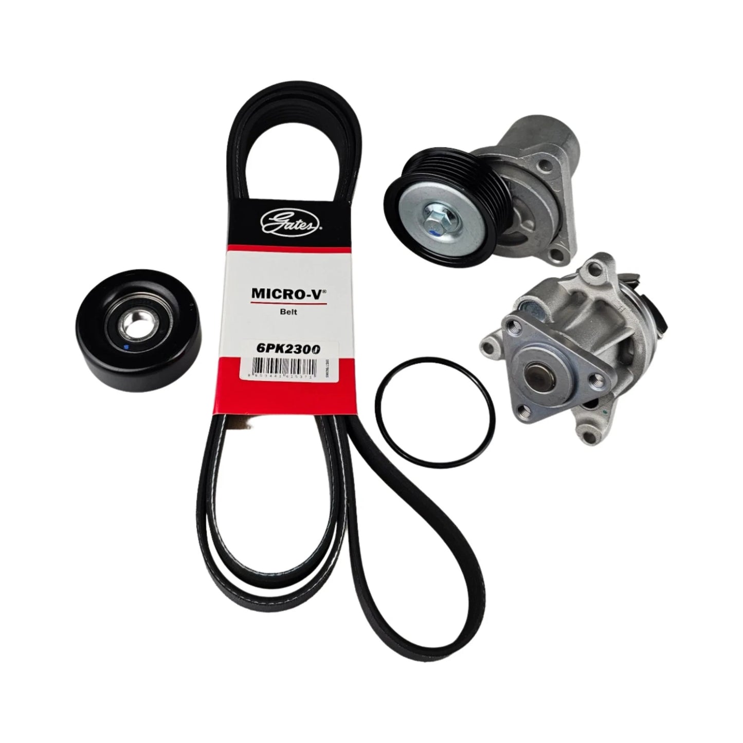 Drive Belt Idler Tensioner & Water Pump Kit for Mazda CX-7 (2007–2012)