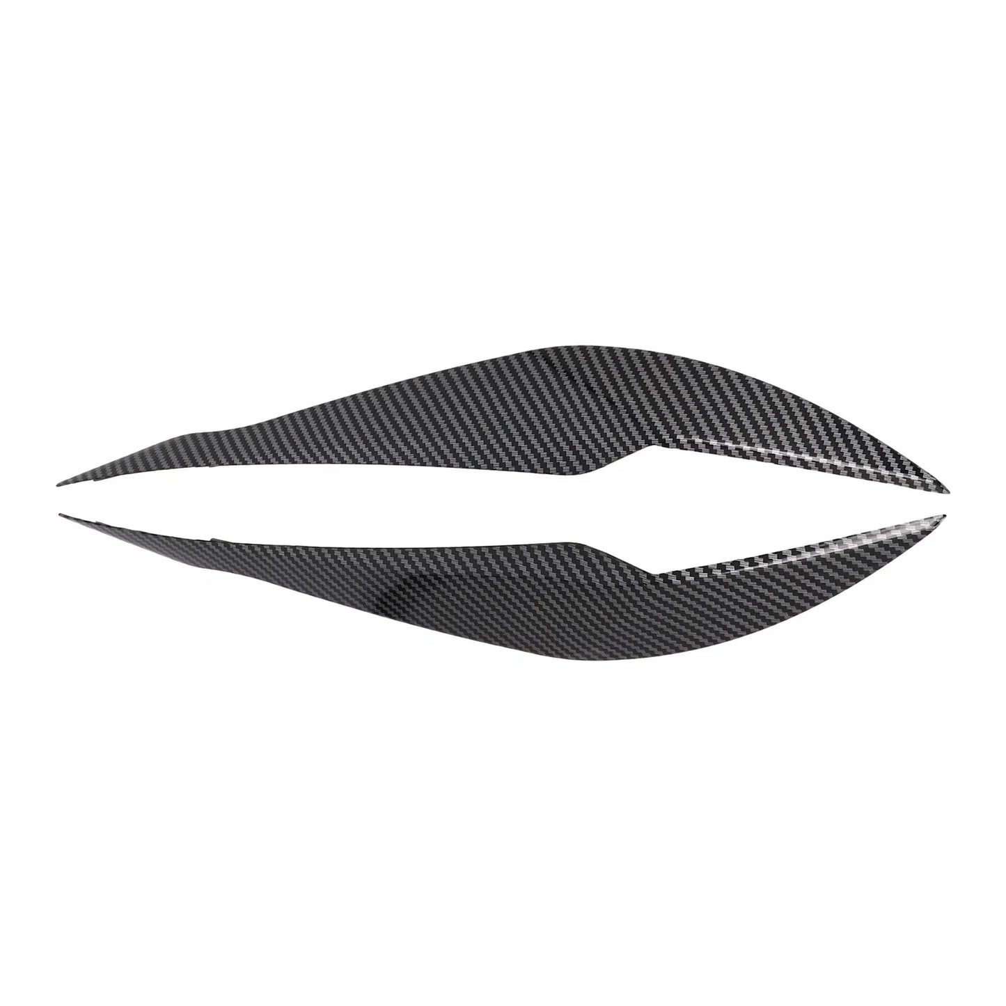 Carbon Black Eyelid Headlight Cover Set for F30 Sedan (2012–2018)