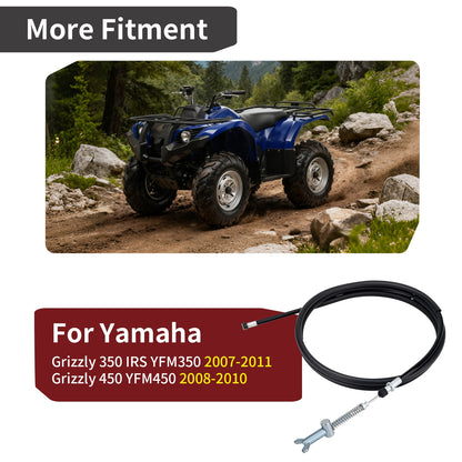 Rear Hand Park Brake Cable for Yamaha Grizzly 450 (2008–2010)