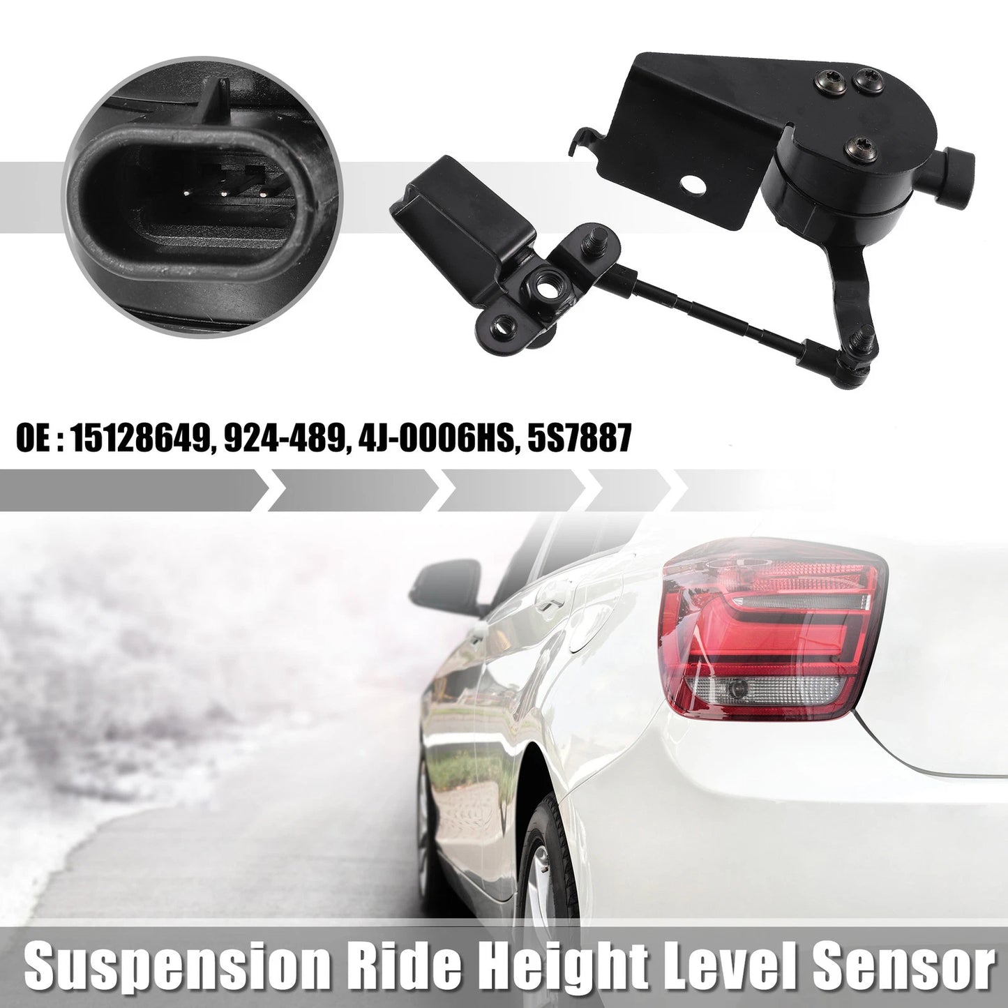 15128649 Rear Right Height Level Sensor for Cadillac Escalade (2004–2010)