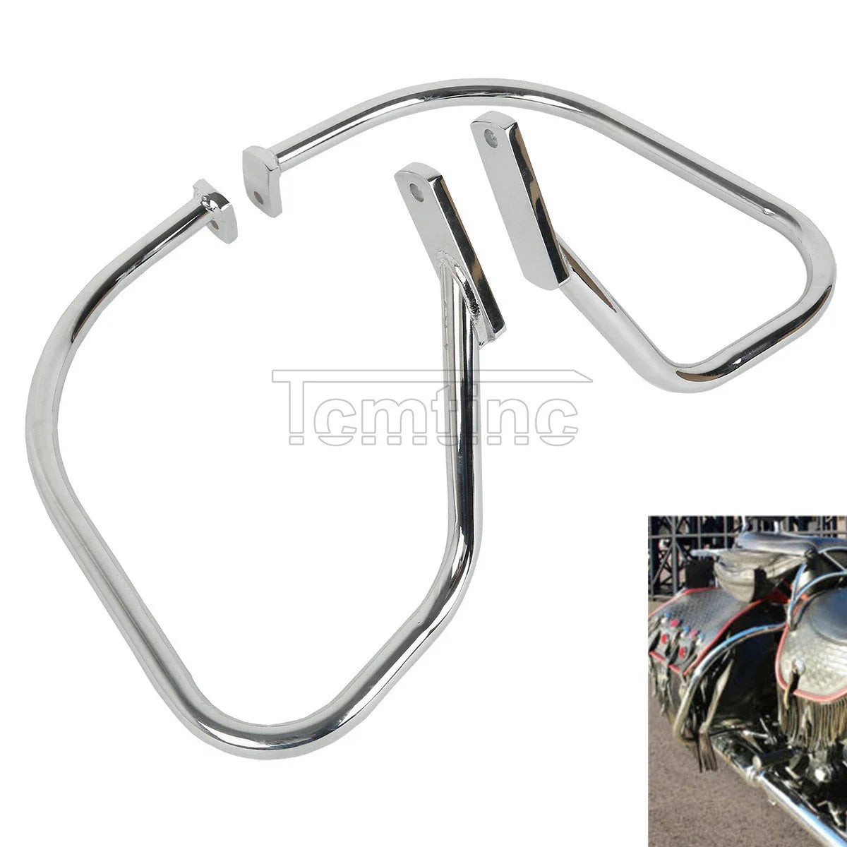 Saddlebag Guard Crash Bar for Harley Softail Heritage Springer (1997-1999)