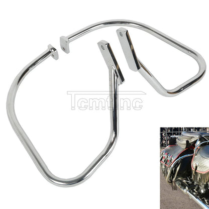 Saddlebag Guard Crash Bar for Harley Softail Heritage Springer (1997-1999)