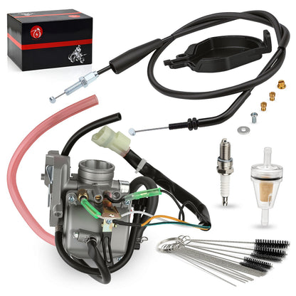 Throttle Cable and Air Filter for Kawasaki Prairie 300 (1999–2002)