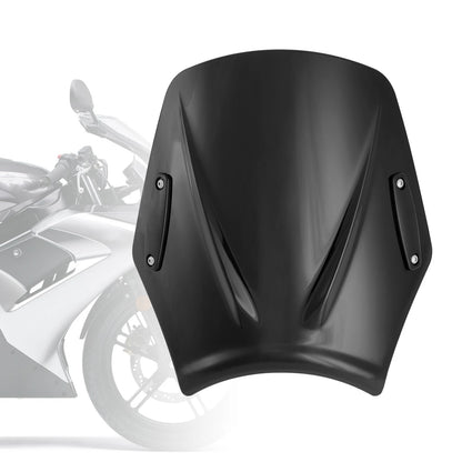 Universal Motorcycle Windshield with 22mm Handlebar Kit (Universal)