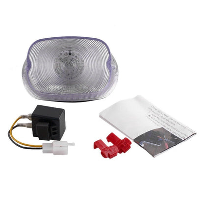 Clear Taillight Motor for Harley Davidson Dyna (1991–2012), Electra Glide (1991–2010), FLST