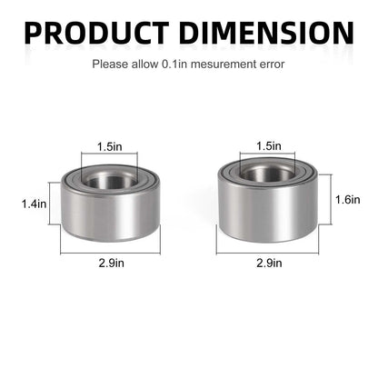 Set of 4 Wheel Bearings for Kawasaki KRT1000 Teryx KRX KRX4 (2020–2024)