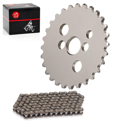Cam Chain & Camshaft Sprocket for Honda XR80R CRF80F (2000–2009)