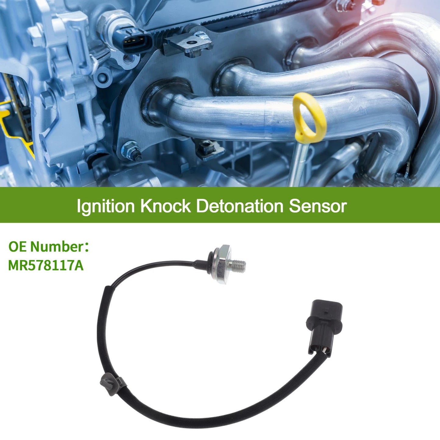 1 Pc Ignition Knock Detonation Sensor MR578117A for Mitsubishi Lancer (2003–2006)