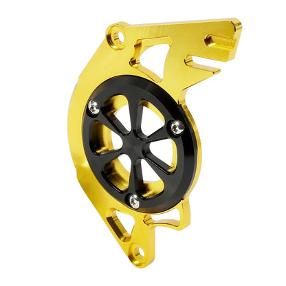 Gold Tone Motorbike Chain Guard Sprocket Engine Cover for Honda MSX125 (2013-2023)