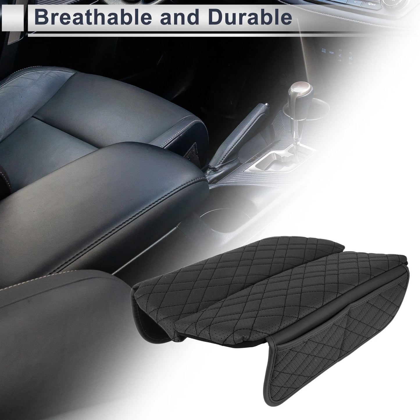 Center Console Cover with Storage Bag for BMW 5 Series (2018–2023)