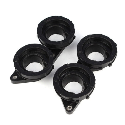 Set of 4 Carburetor Joint Intake Manifold Boots for Yamaha FZ6R XJ6 (2009–2017)