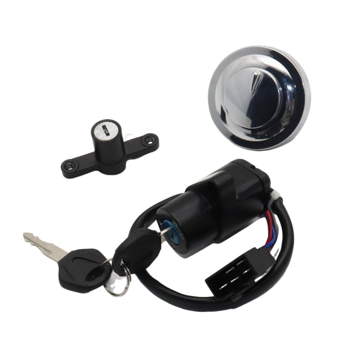 Ignition Key Switch Lock Set for Kawasaki Vulcan 900 Classic LT (2006–2024)