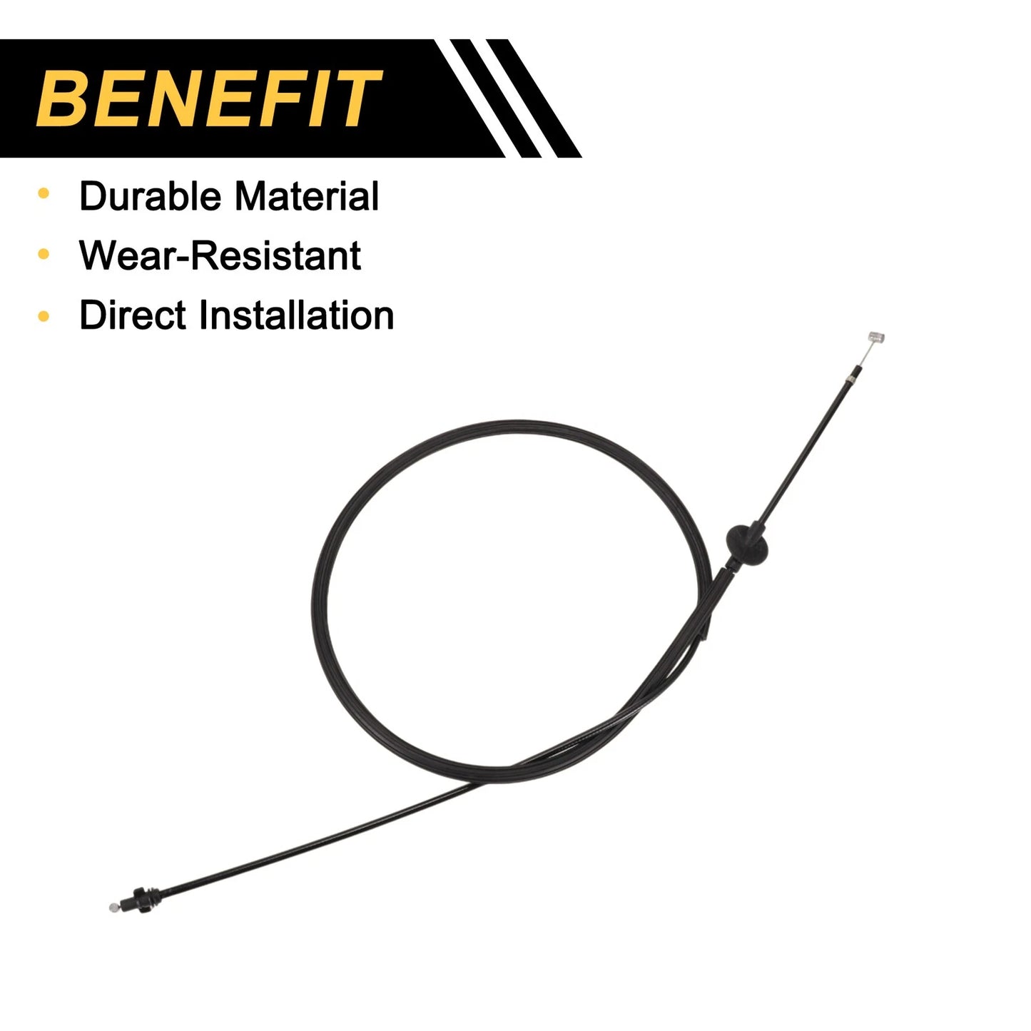 Hood Release Cable No. 8R1823535 for Audi A4 S4 A5 S5 Q5 SQ5 (2008–2020)