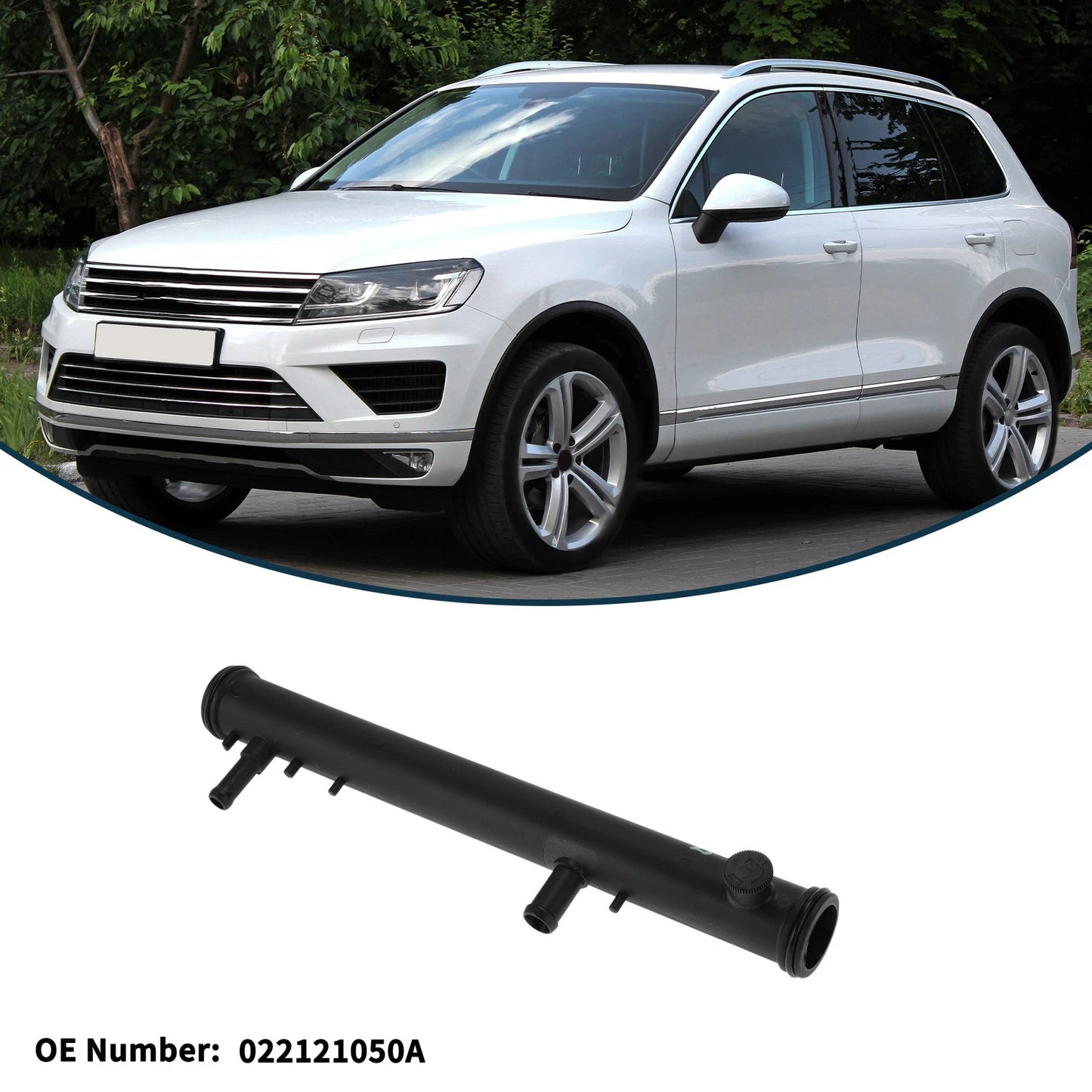 Radiator Hose No. 022121050A for Volkswagen Touareg (2004–2006)