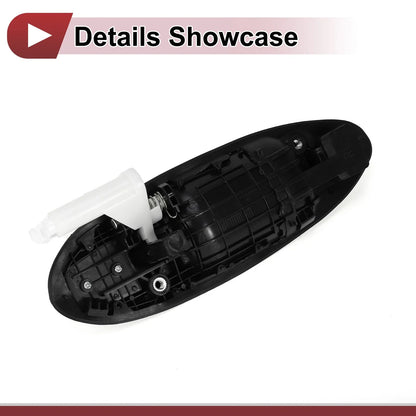 Exterior Door Handle for Hyundai Sonata Rear Left Black ABS (2011-2019)