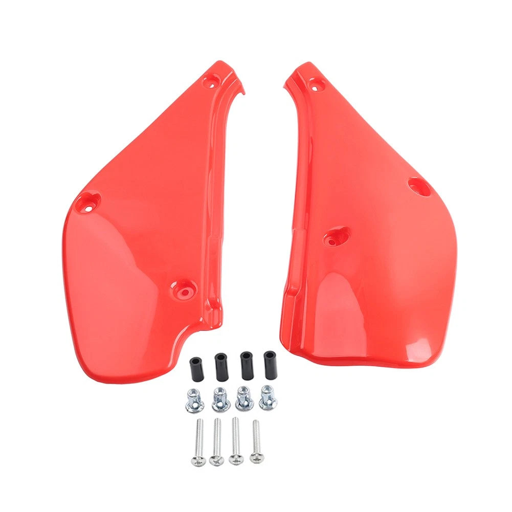 Side Panels Covers Kit Unpainted Black for Honda XR80R XR100R (1988–2000)