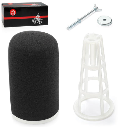 Air Filter Cleaner & Cage Cone with Bolt Kit for Yamaha Raptor 700 700R (2006–2024)
