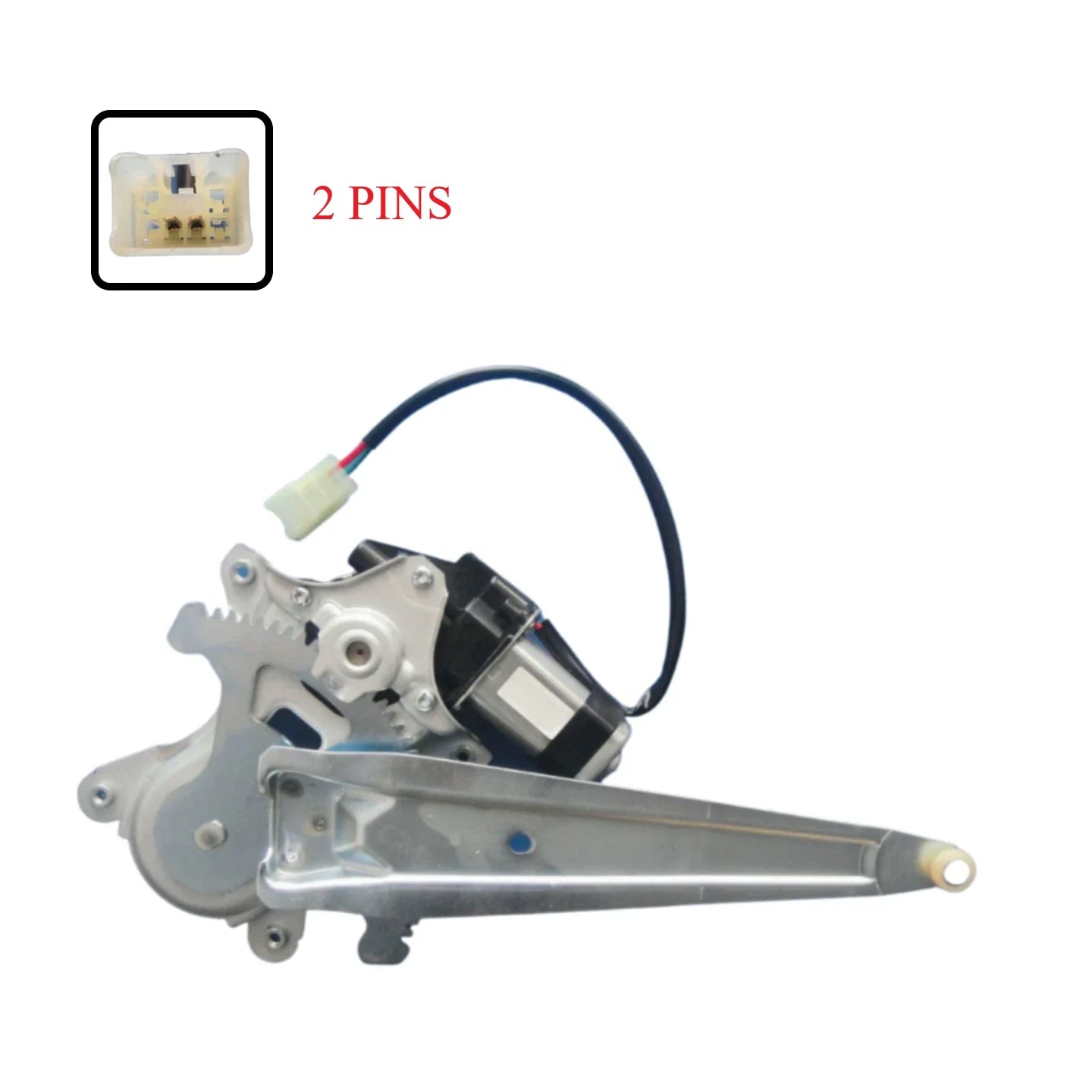 Rear Right Window Regulator With Motor 2 Pins for Toyota RAV4 (2000–2003)