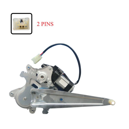 Rear Right Window Regulator With Motor 2 Pins for Toyota RAV4 (2000–2003)