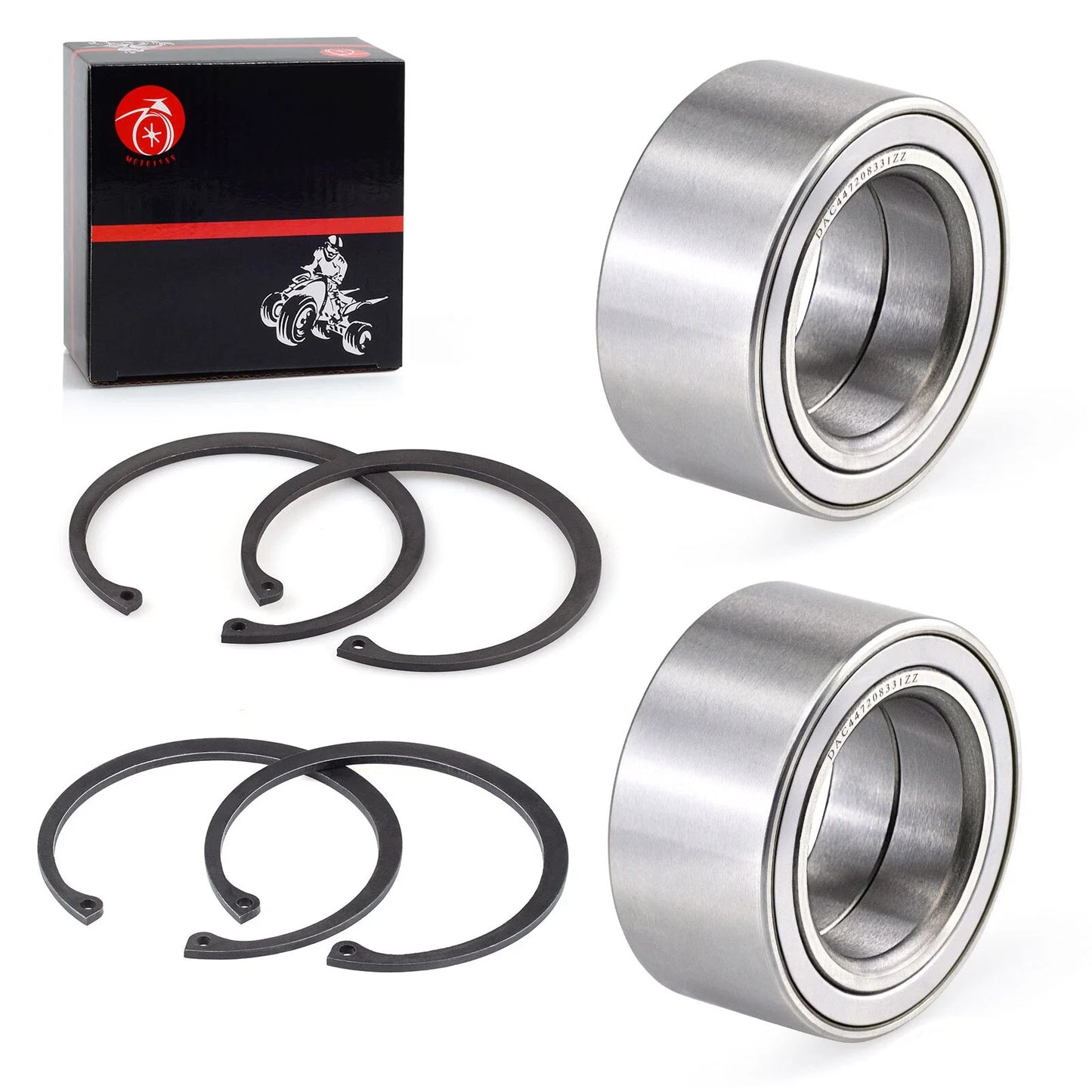 2x Front & Rear Wheel Bearings for Polaris Scrambler (2013-2023)