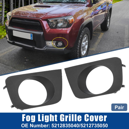 1 Pair Fog Light Grille Cover Trim for Toyota (No. 5212835040)
