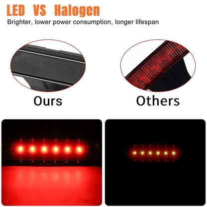 Smoked LED Third Tail Brake Light for Jeep Wrangler (2007-2018)