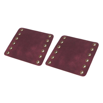 Leather Hand Grips Covers  Retro Wraps for Harley Cafe Racer