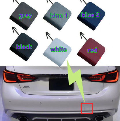 Rear Bumper Tow Eye Hook Access Cover Cap for Infiniti Q50 (2018–2021)