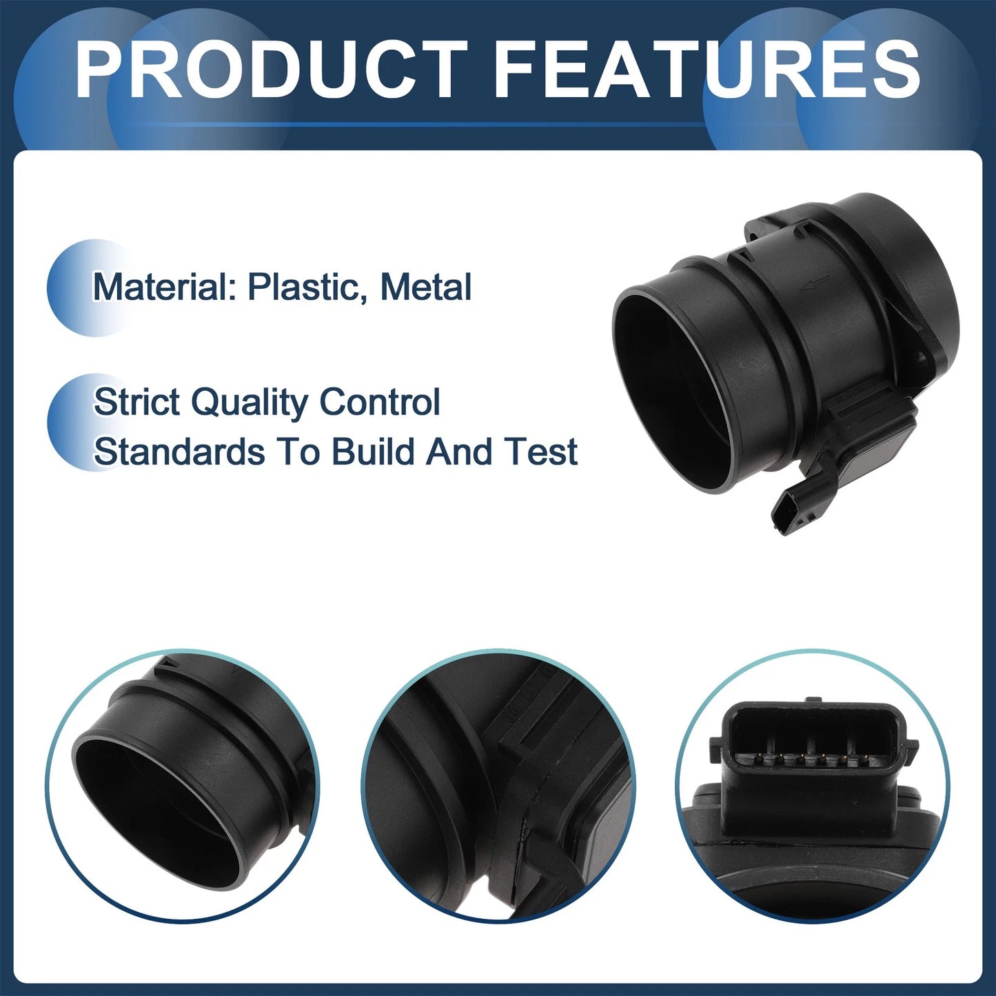 Mass Air Flow Sensor Assembly No.5WK97016 for Nissan X-Trail (2014–2023)